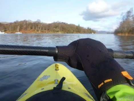 Paddling with a Palm Neo Mitt