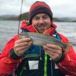 Ben with a Sea Trout